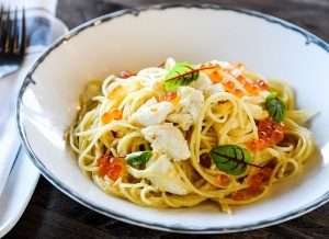 Seafood Pasta in a bowl. |  |  |  |  |